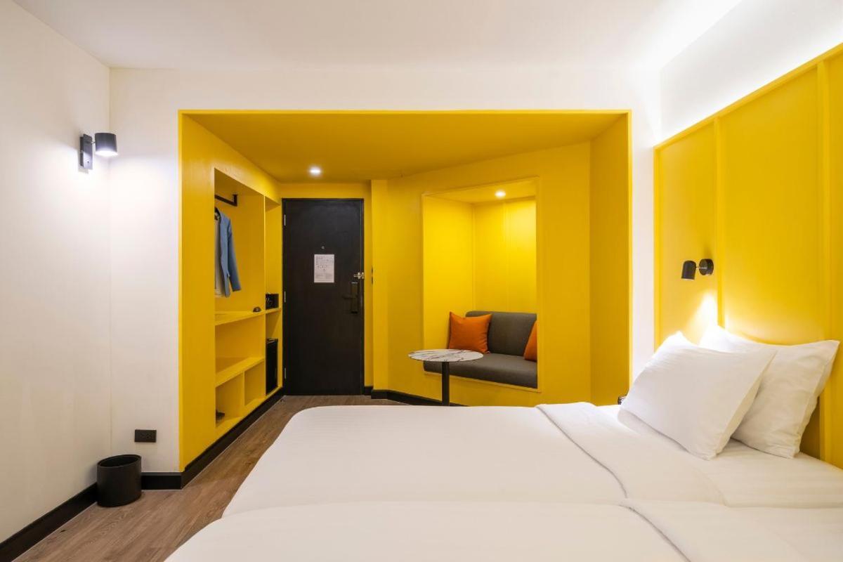 Myhotel Cmyk@Ratchada Banguecoque Exterior foto